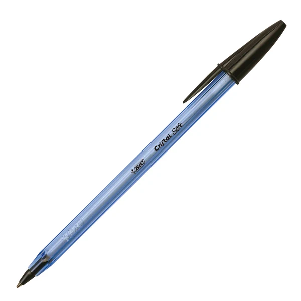 Penna a Sfera BIC Cristal Soft – Confezione 50 Pezzi - 3 colori