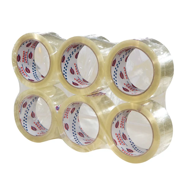Nastro Imballo PP36 Trasparente 50x66 m Acrilico Cf. 6 – Eurocel