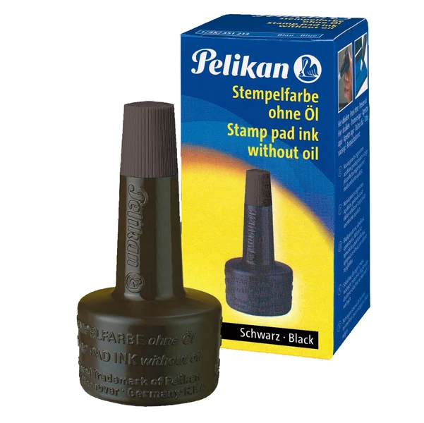 Inchiostro Pelikan per Cuscinetti Timbri 28 ml 3 Colori