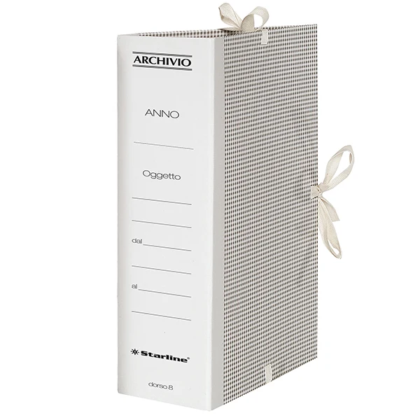 Faldoni con Lacci Incollati 35x25 cm 6 Dorsi Conf. 25 pz Starline
