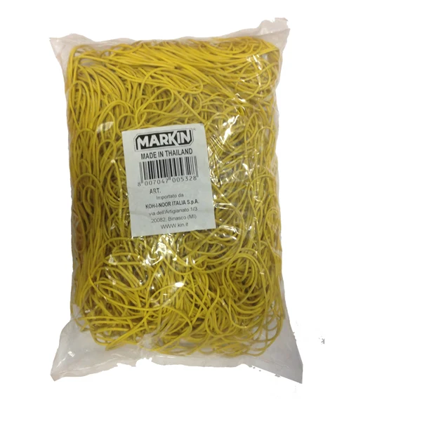 Elastici in Gomma Gialla – Conf. 1 kg, 5 Misure | Markin