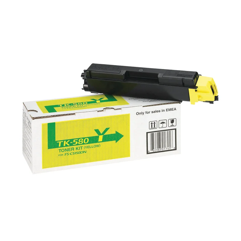 KYOCERA TK-580Y toner cartridge 1 pc(s) Original Yellow