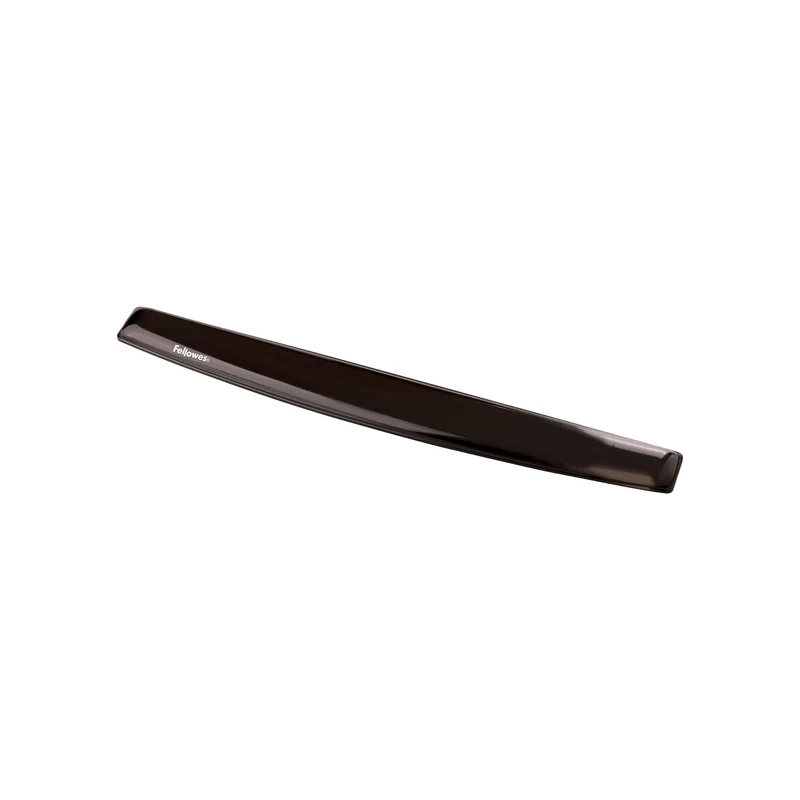 Fellowes Crystal Gel Keyboard Wristrest Black 9112201