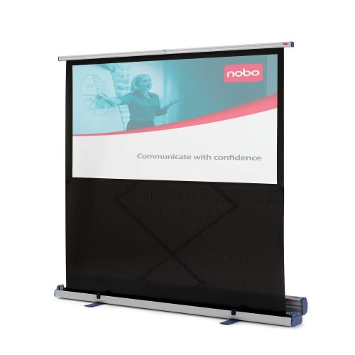 Nobo Floor Standing Portable Projector Screen 1590x1200mm