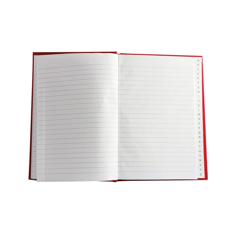 Casebound A5 Index Book (Pack of 10) WX01064