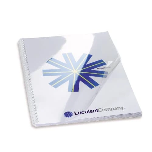 GBC Binding Cover HiClear PVC A4 250 Micron Clear