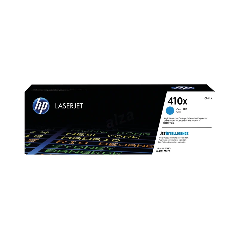HP 410X High Yield Cyan Laserjet Toner Cartridge CF411X