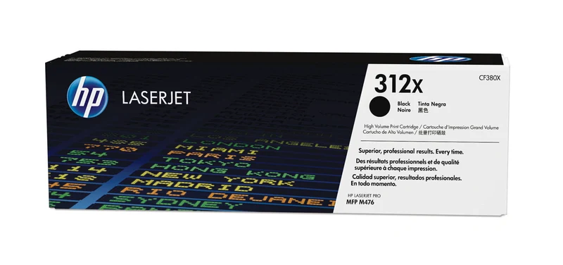 HP 312X High Yield Black LaserJet Toner Cartridge
