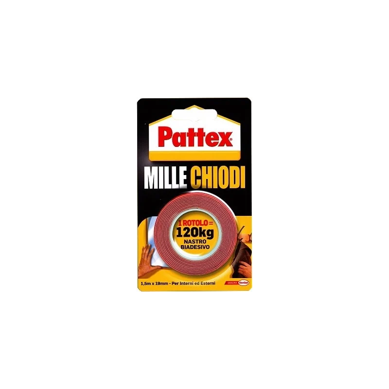 Nastri Adesivi Pattex millechiodi tape