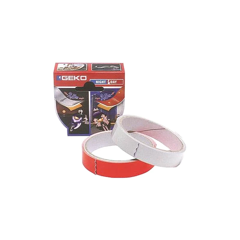 Nastro nightday bianco/rosso
