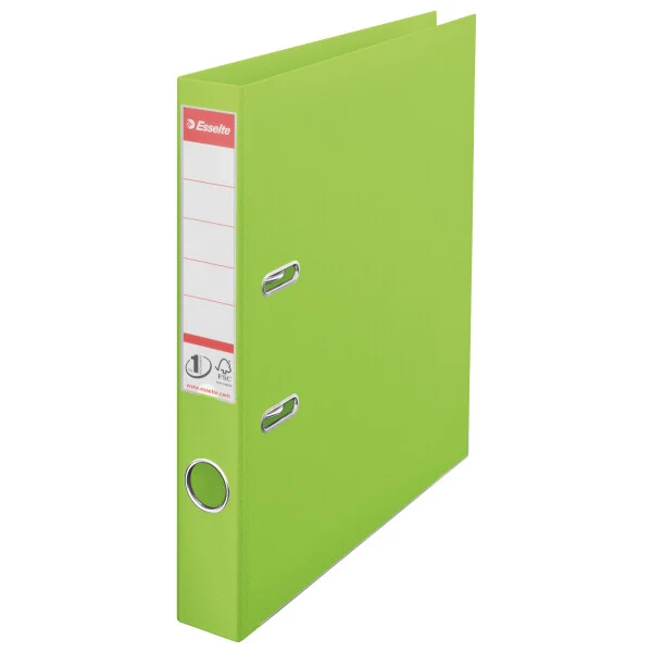 Esselte No.1 VIVIDA Lever Arch File PP, 30% pre-consumer recycled foil