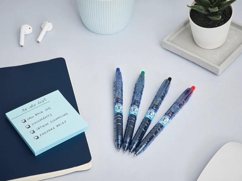 Pilot Bottle 2 Gel Ink Rollerball Fine Blue (Pack of 10) 054101003