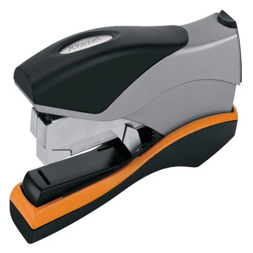 Rexel Stapler Manual Optima 40 Low Force Silver/Black