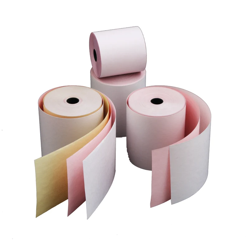 Prestige Till Rolls 2-Ply 76mm White/Pink (Pack of 20) RE05520