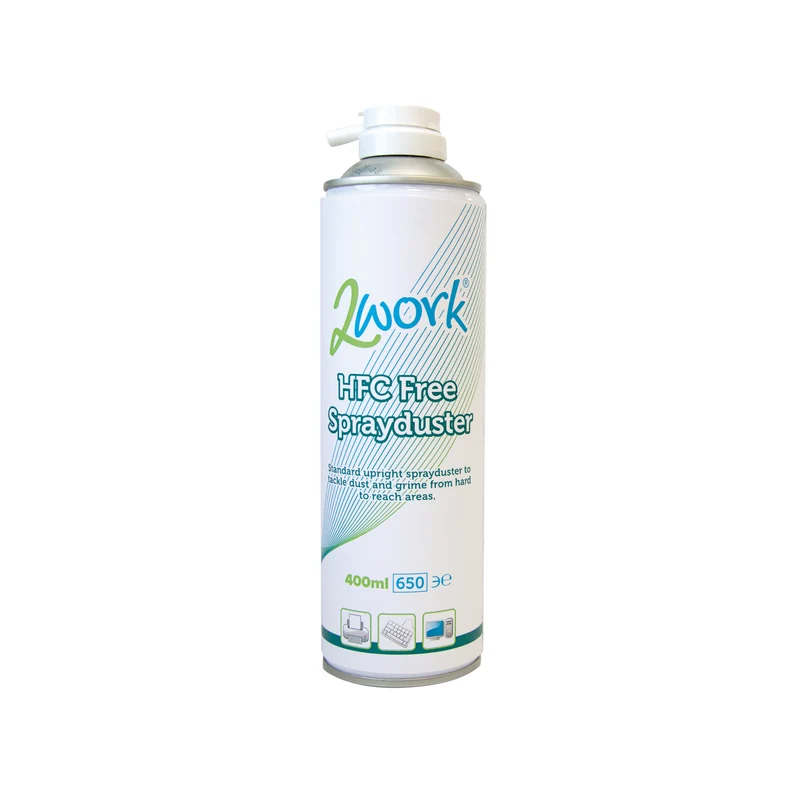 2Work Flammable Spray Duster HFC-Free Flammable 400ml 2W50897