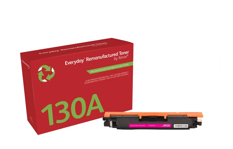 Everyday™ Magenta Remanufactured Toner by Xerox compatible with HP 130A (CF353A), Standard capacity