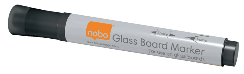 Nobo Glass Whiteboard Markers (4 pcs)