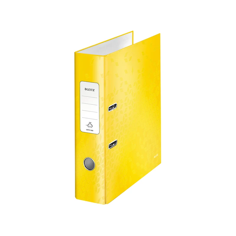 Leitz Lever Arch File 180° WOW POB/Laminated A4/80mm