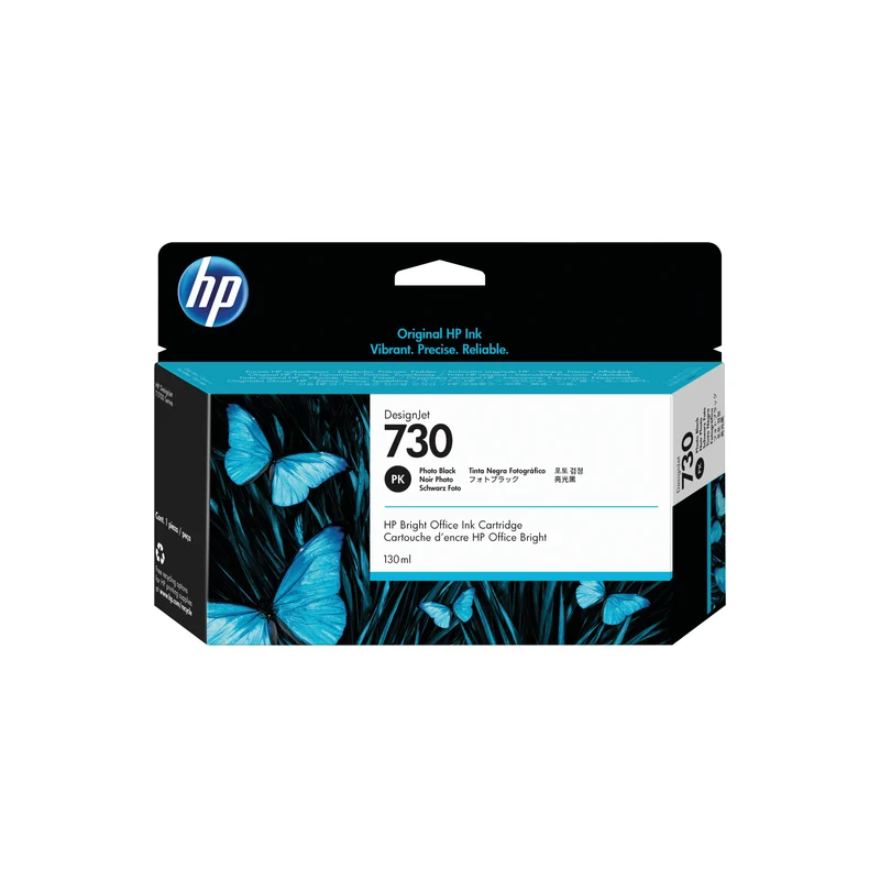 HP 730 130ml Photo Black DesignJet Ink Cartridge P2V62A