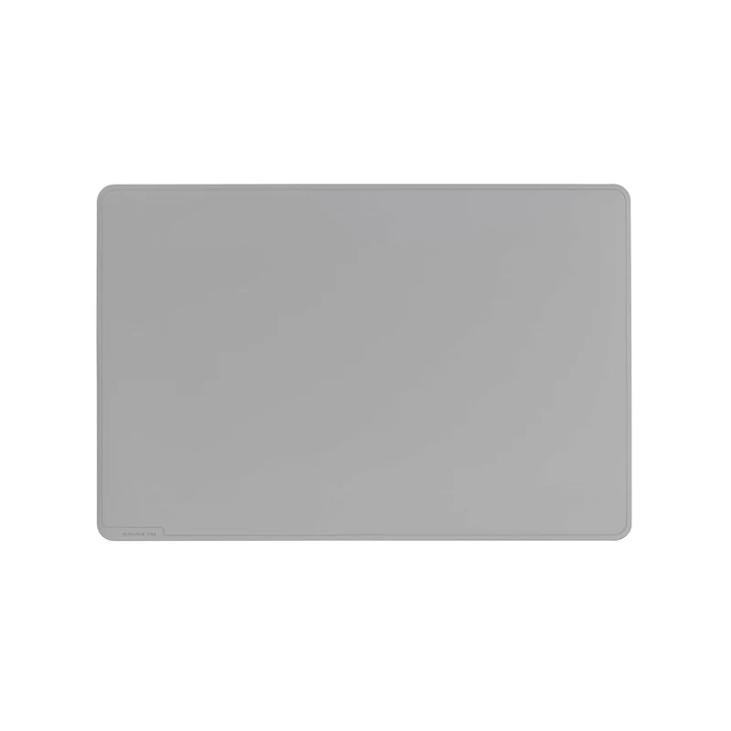 Durable Desk Mat Contoured Edge 530 x 400mm Grey 710210