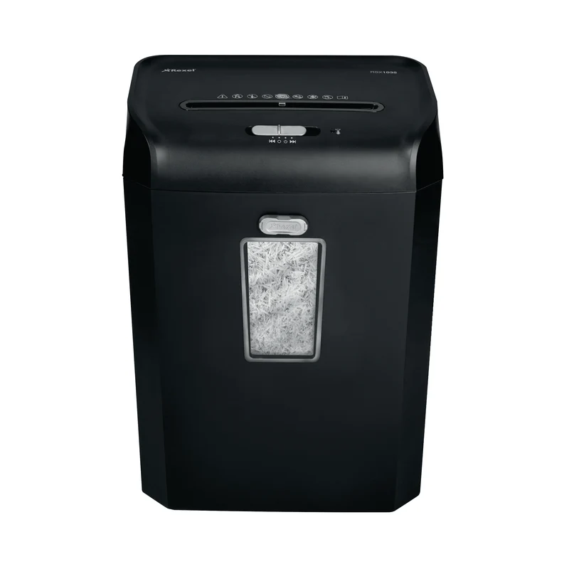 Rexel Promax QS 10/35 Cross-Cut P-4 Shredder Black 2104585