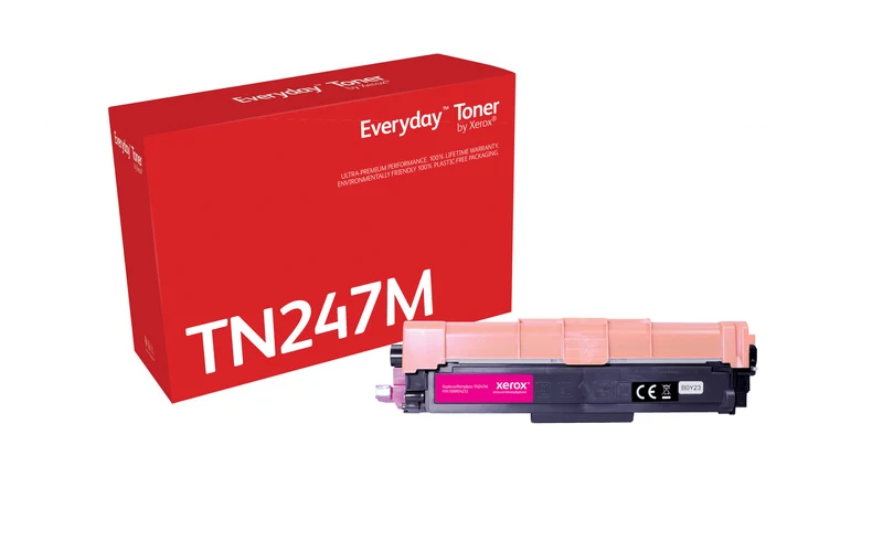 Everyday ™ Magenta Toner by Xerox compatible with Brother TN-247M, High capacity