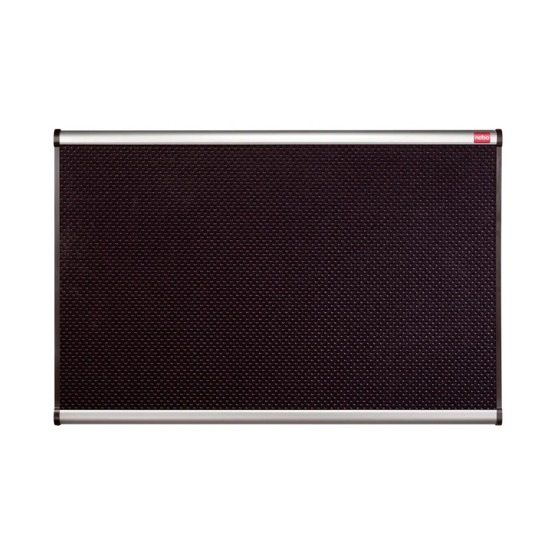 Nobo Prestige Foam Noticeboard Aluminium Frame 900 x 600mm Black QBPF9060