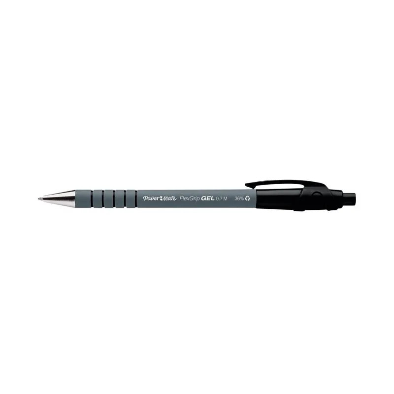 PaperMate FlexGrip Gel Pens Black (Pack of 12) 2108217