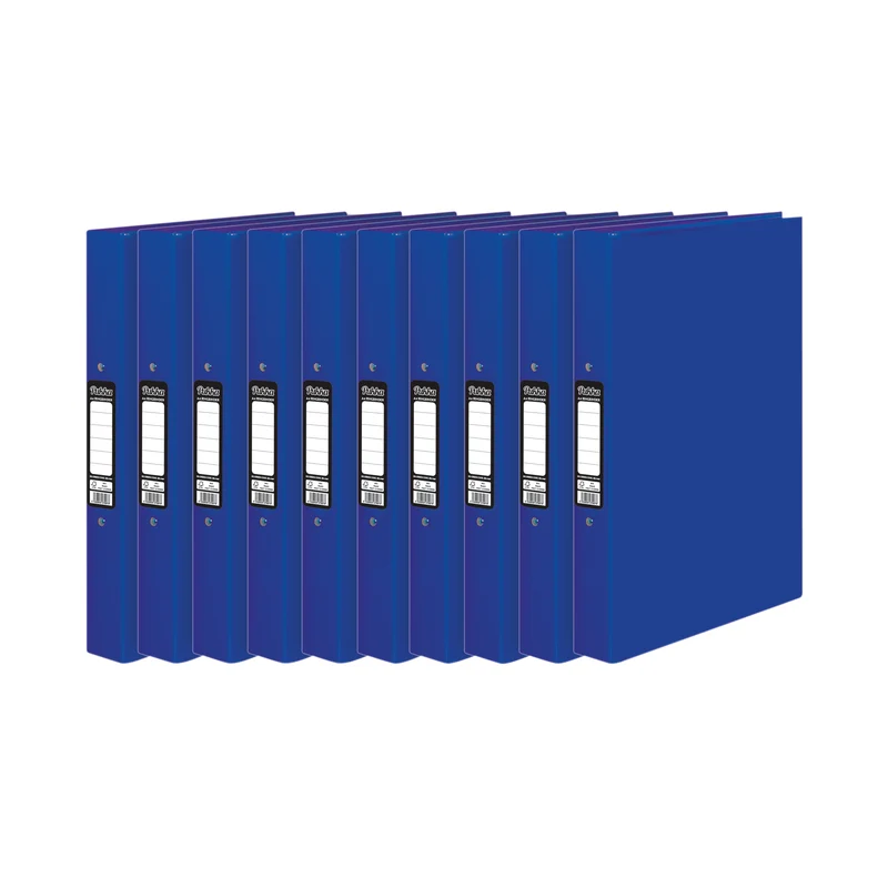 Pukka Brights Ringbinder A4 Navy (Pack of 10) BR-7997