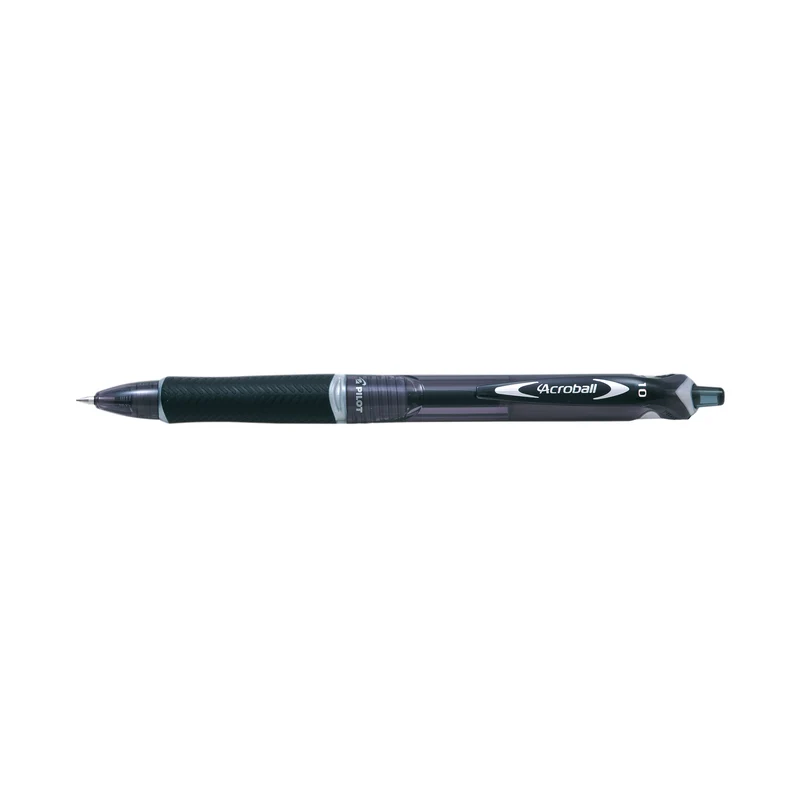 Pilot Acroball Begreen Ballpoint Pen Medium Line Black (Pack of 10) 4902505424236