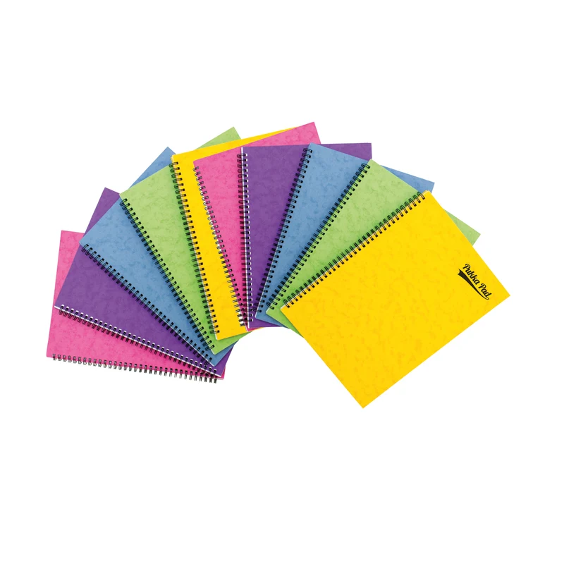 Pukka Notemakers Sidebound A4 Assorted (Pack of 10) 7268-PRS