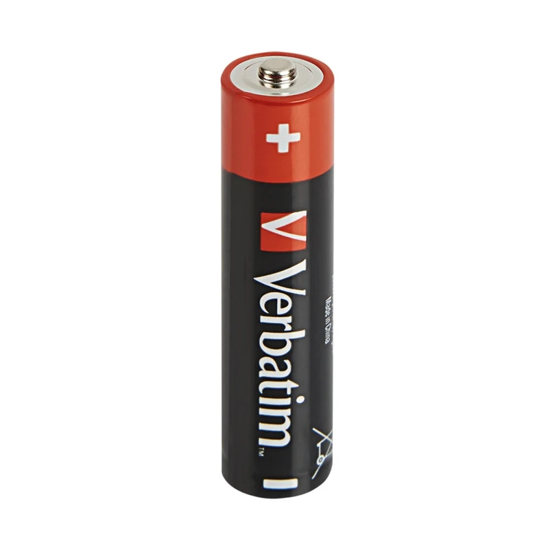 Verbatim AAA Alkaline Batteries (Pack of 4) 49500