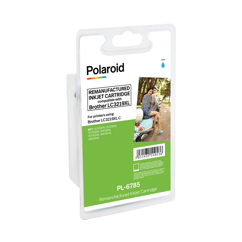 Polaroid HP LC3219XL Inkjet Cartridge Cyan LC3219XLC-COMP