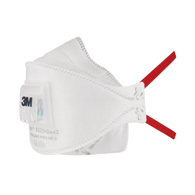 3M 9332 Aura Disposable Face Mask FFP3 3rd Generation (Pack of 10)