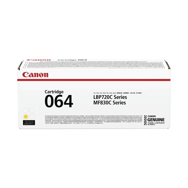 Canon 064 Toner Cartridge Yellow 4931C001