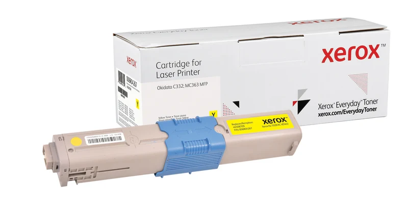 Everyday ™ Yellow Toner by Xerox compatible with OKI 46508709, High capacity