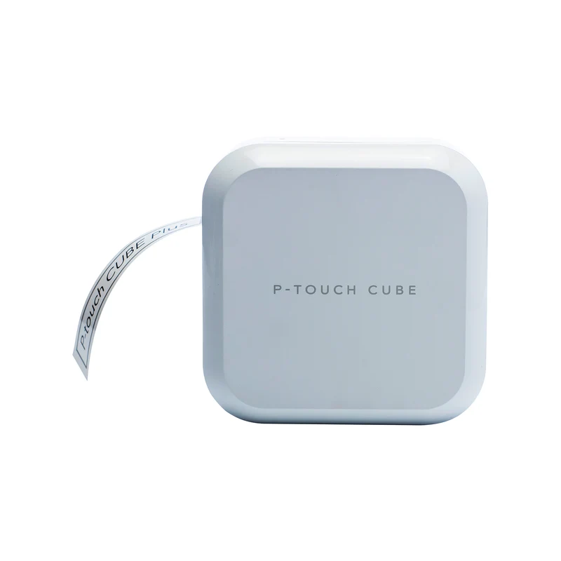 Brother P-touch Cube Plus Label Printer with Bluetooth White PTP710BTHZ1