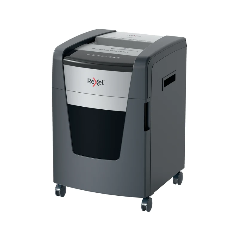 Rexel Momentum Extra XP418+ Jam Free Cross Cut Paper Shredder P4
