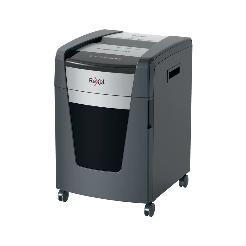 Rexel Momentum Extra XP420+ Jam Free Cross Cut Paper Shredder P4
