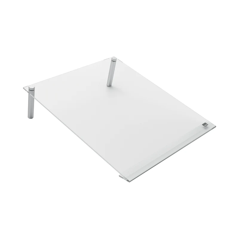 Nobo Transparent Acrylic Mini Whiteboard Slanted Desktop Writing Pad A4