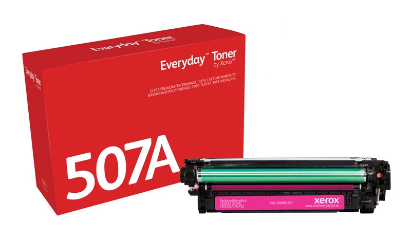 Everyday ™ Magenta Toner by Xerox compatible with HP 507A (CE403A), Standard capacity
