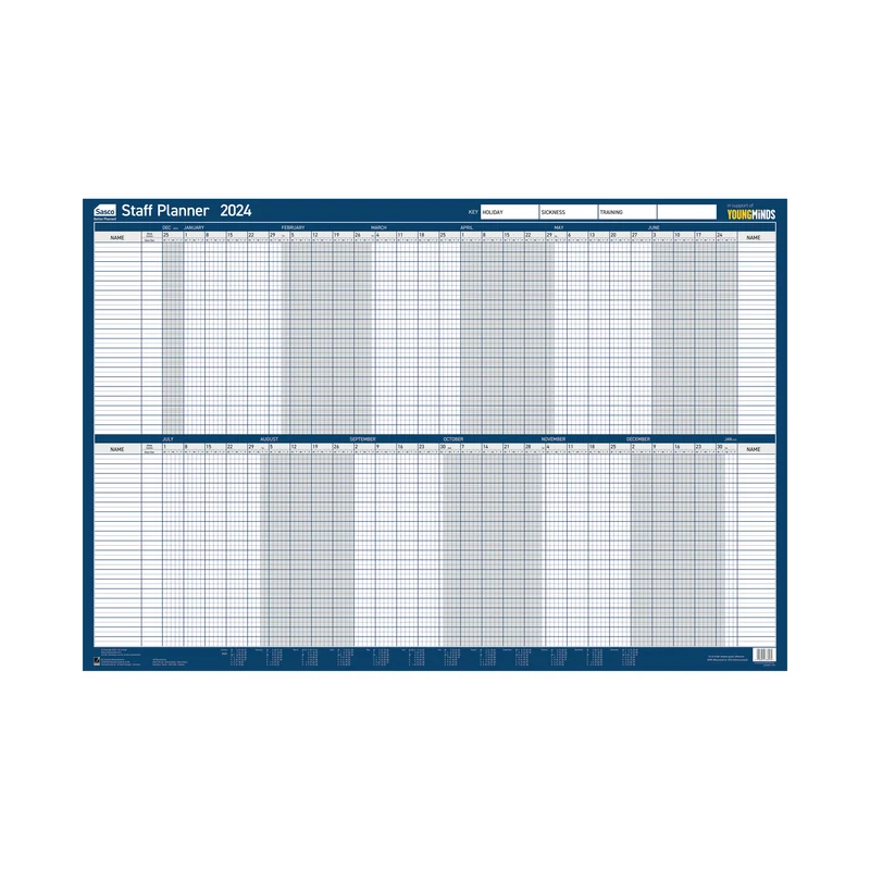 Sasco Staff Planner Unmounted 2024 2410229