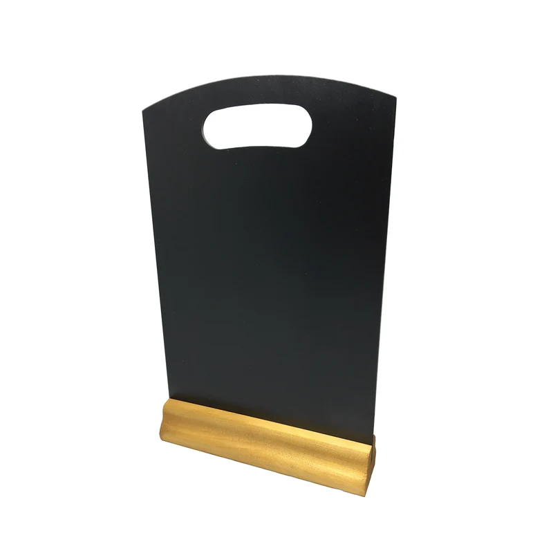Deflecto A4 Countertop Chalkboard Information Display 210x55x335mm CTCBA4