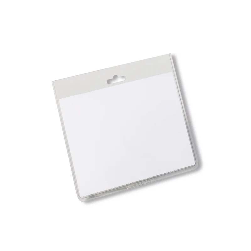 Durable Name Badge with Euro Perforation 60x90mm (Pack of 5) 820919