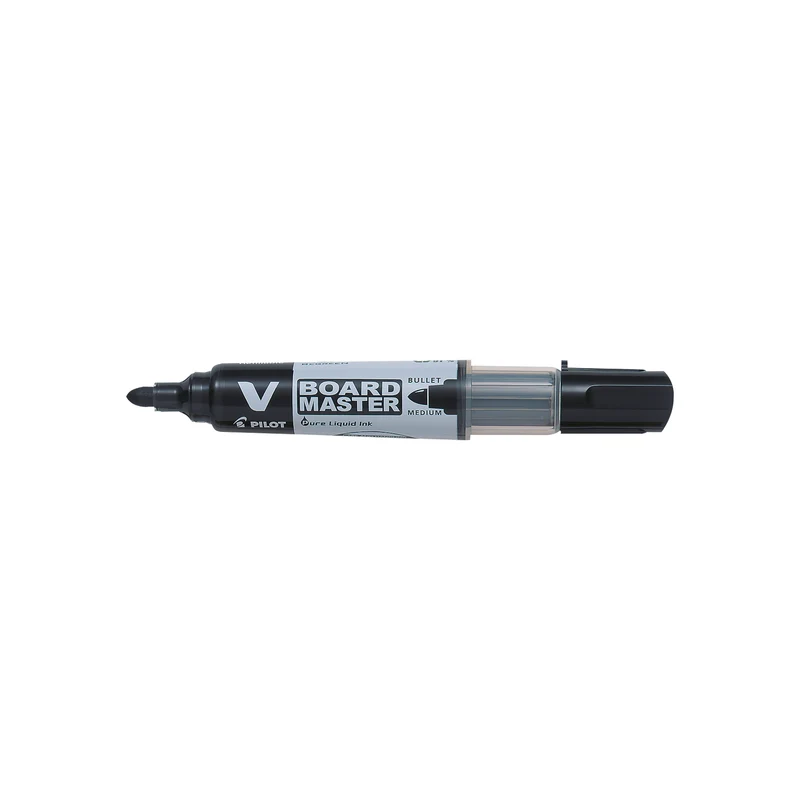 Pilot V-Board Master Bullet Tip Medium Black (Pack of 10) 4902505355769