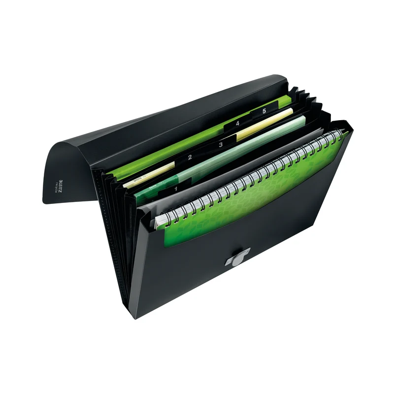 Leitz 46240095 folder Polypropylene (PP) Black A4