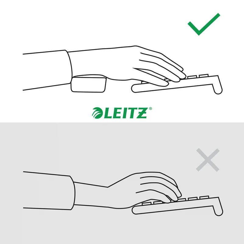 Leitz Ergo Cosy Adjustable Keyboard Wrist Rest