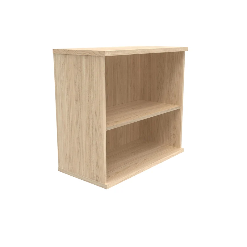 Polaris Bookcase 1 Shelf 800x400x730mm Canadian Oak KF821036