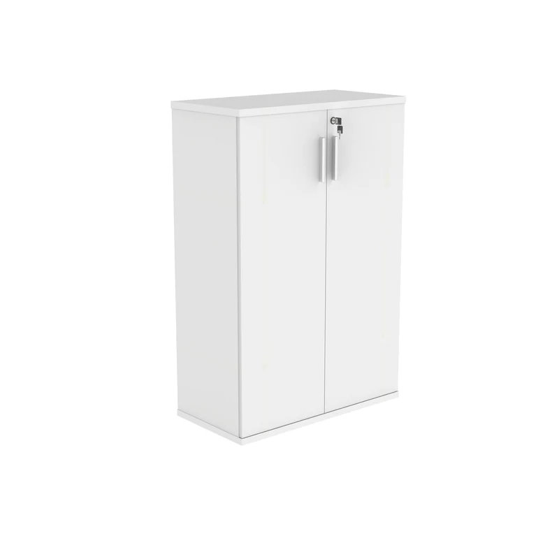 Polaris Cupboard Lockable 800x400x1204mm Arctic White KF821306