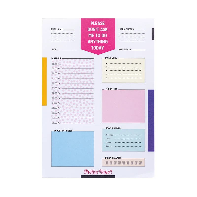 Pukka Planet Daily Planner B5 9741-SPP